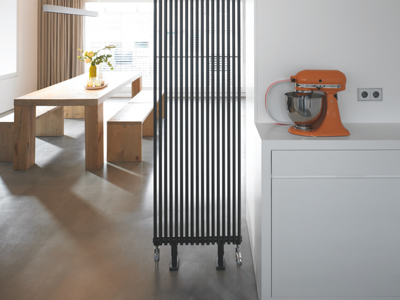 Zehnder_RAD_Kleo-HY_kitchen Rendering Zehnder Kleo Decorative radiator Front view